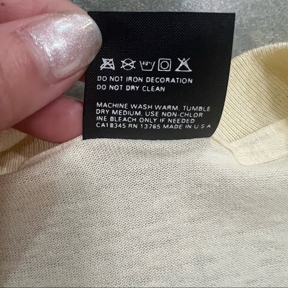 Vtg Single Stitch Screen StarsCoyote T Shirt 1990's Art Abstract Nature Howl L - Picture 8 of 9